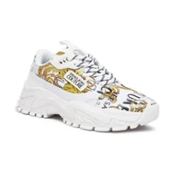 Moda i Uroda OUTLET - Versace Jeans Couture Sneakersy z dodatkiem skóry - miniaturka - grafika 1
