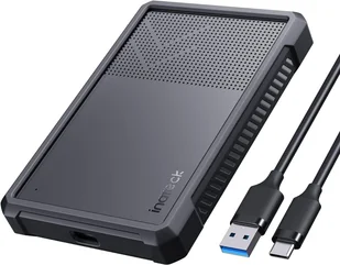 Inateck Festplattengehäuse 2,5" USB 3.2 Silikon Hülle FE2016_BLACK - Etui na twarde dyski - miniaturka - grafika 1