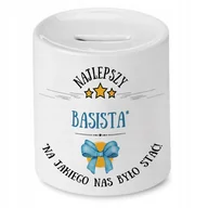 Skarbonki - Skarbonka Dla Basisty na Urodziny Imieniny Prezent z Nadrukiem ze Zdjęciem - miniaturka - grafika 1