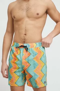 Billabong szorty kąpielowe kolor zielony - Stroje kąpielowe - miniaturka - grafika 1