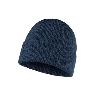 BUFF CZAPKA CIEPŁA DZIANINA KNITTED JARN DENIM - Czapki damskie - miniaturka - grafika 1