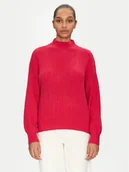 Swetry damskie - Morgan Golf 251-MFLAMAN Czerwony Regular Fit - miniaturka - grafika 1