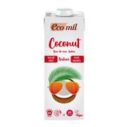 Zdrowa żywność - Ecomil Mleko kokosowe BIO - niesłodzone, bez konserwantów - miniaturka - grafika 1