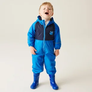 Regatta Kombinezon dziecięcy ocieplany Mudplay III Niebieski, Rozmiar: 80 cm - Kombinezony dla dzieci - miniaturka - grafika 1