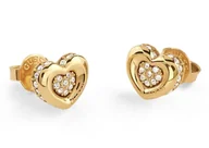 Kolczyki - Kolczyki Guess L.O.V.E. JUBE05466JWYGT/U - miniaturka - grafika 1