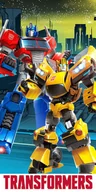 Okrycia kąpielowe dla dzieci - Ręcznik bawełniany Transformers 70 x 140 cm - miniaturka - grafika 1