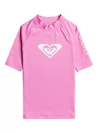 Koszulki dla dziewczynek - Roxy Lycra Krótki Rękaw Whole Hearted Mädchen 2-7 Różowy 6 - miniaturka - grafika 1