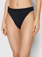 Stroje kąpielowe - Seafolly Dół od bikini Rise 40515-942 Czarny - miniaturka - grafika 1