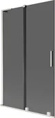 Parawany nawannowe - Mexen Velar L parawan nawannowy 2-skrzydłowy rozsuwany 110 x 150 cm, grafit, nikiel szczotkowany - 896-110-003-41-97 - miniaturka - grafika 1