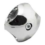 Meble modułowe i akcesoria - Złącze podwójne równoległe Ø25 chrom - miniaturka - grafika 1