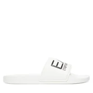 Klapki i japonki męskie - Klapki EA7 Emporio Armani 7X000108 AF15118 U0001 Biały - miniaturka - grafika 1