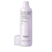 Toniki i hydrolaty do twarzy - Kiko Milano, Pure Clean Milk & Tone, Mleczko oczyszczające i tonik 2w1, 200 ml - miniaturka - grafika 1