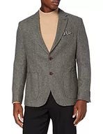 Kurtki męskie - Pierre Cardin Smart Casual Sakko Michel3 Voyage Travelsakko Męska kurtka garniturowa, Beżowy (Macadamia 7820), 58 (Producent rozmiar:56), Beżowy (Macadamia 7820), 56 - miniaturka - grafika 1