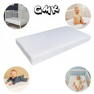 Materace - Materac mały dla dzieci 60x60x12 cm pikowana jodełka Hipoalergiczny - miniaturka - grafika 1