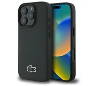 Etui i futerały do telefonów - Lacoste Iconic Petit Pique do iPhone 16 Pro Max Zielony - miniaturka - grafika 1