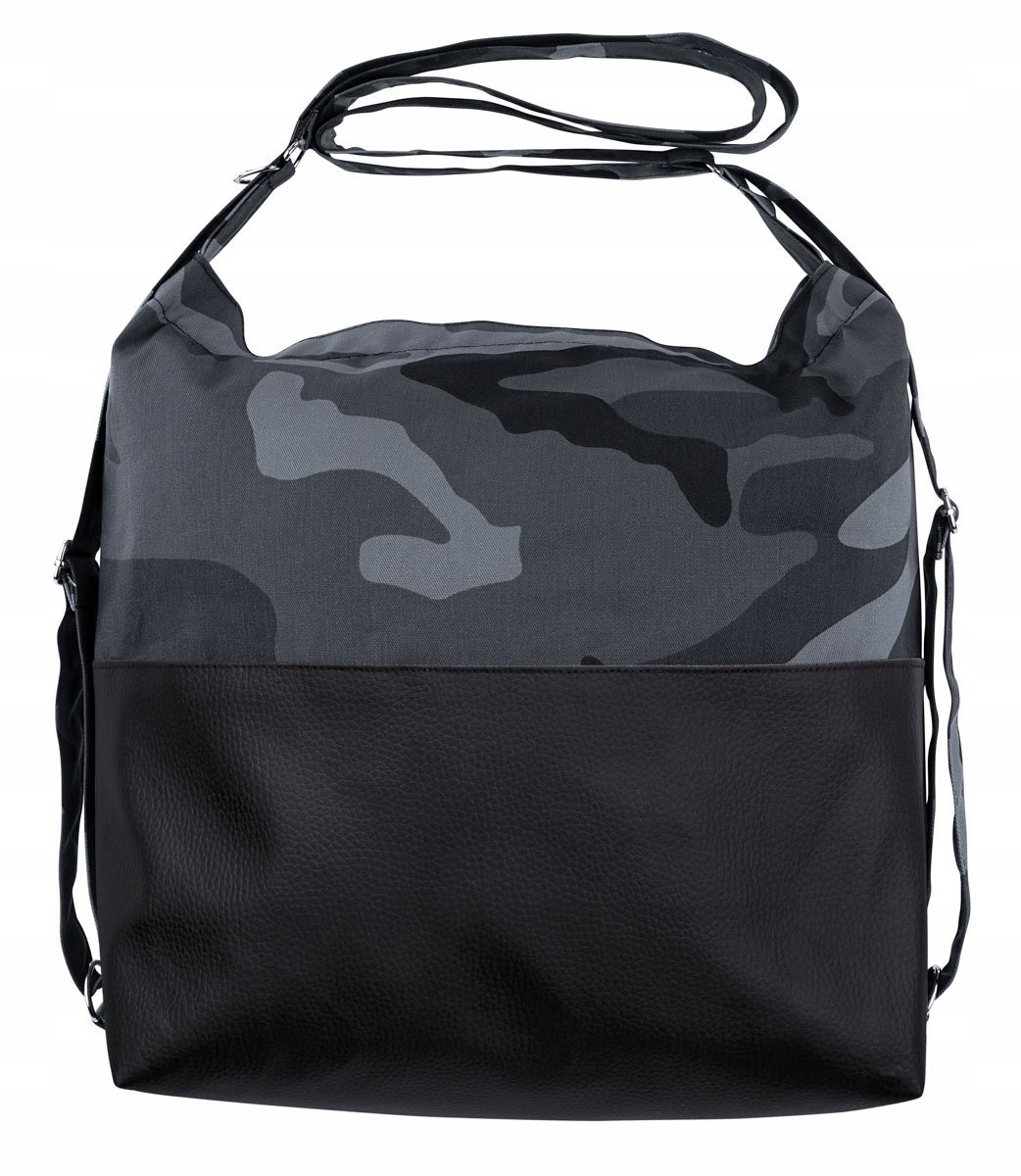 SZKOLNY PLECAK MORO SZARY 32x42 cm EKO SKÓRA TORBA PLECAK Ekologiczny