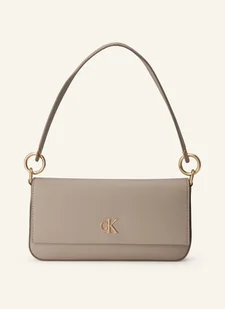 Calvin Klein Torba Na Ramię beige - Torebki damskie - miniaturka - grafika 1