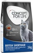 Sucha karma dla kotów - Concept for Life British Shorthair Adult 3 kg - miniaturka - grafika 1