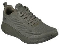 Półbuty męskie - SKECHERS ZIELONE MĘSKIE BUTY SPORTOWE Sport Squad Chaos 41,5 - miniaturka - grafika 1