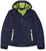 Kurtki i płaszcze dla dziewczynek - CMP dziewczęca kurtka softshellowa 3A29385N-M, Navy Melange/Bamboo, 98 3A29385N-M - miniaturka - grafika 1