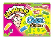 Cukierki - Warheads Sour Fruit Ooze Chewz 99G - miniaturka - grafika 1