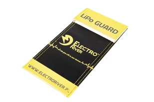 Electro River - Torba ochronna na akumulator Li-Po Bag-S - Czarny / Żółty - ELR-06-024599 - Amunicja i osprzęt ASG - miniaturka - grafika 1