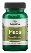 Witaminy i minerały - SWANSON Passion Maca 500mg 60kaps - miniaturka - grafika 1