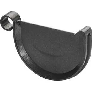 Zaślepka 125, grafit Marley - Rynny i akcesoria - miniaturka - grafika 1