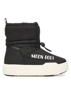 Buty dla dziewczynek - Moon Boot Śniegowce Jr Park Tube Mid Wp 80D3440090 S Czarny - miniaturka - grafika 1