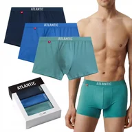 Majtki męskie - BOKSERKI MĘSKIE bawełniane dopasowane wygodne nieuciskające Atalntic *XXL - miniaturka - grafika 1