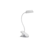 Lampy stojące - Philips - LED Ściemnialna lampa z klipsem DONUTCLIP LED/3W/5V biała - miniaturka - grafika 1