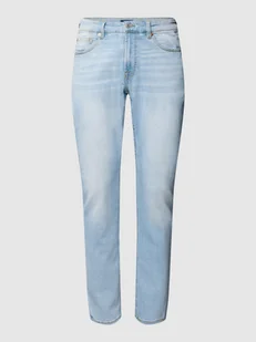 Jeansy o kroju slim fit z 5 kieszeniami model ‘LOOM’ - Spodnie męskie - miniaturka - grafika 1