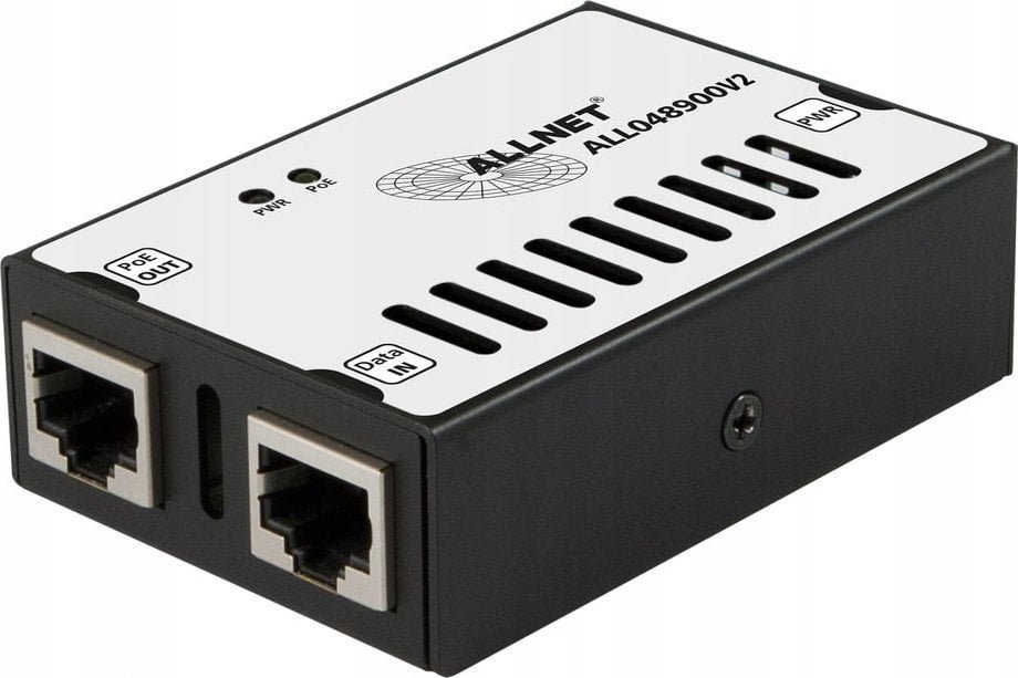 Allnet Z ALLNET PoE Injektor Gigabit / PoE & PoE+ & PoE & LT PoE 15,4W/30W/60W/90W / Metallgehäuse / ALL048900v2 ALL048900V2rev.B
