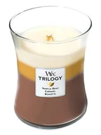 Świece - WoodWick Świeca zapachowa "Trilogy - Cafe Sweets" - 275 g - miniaturka - grafika 1