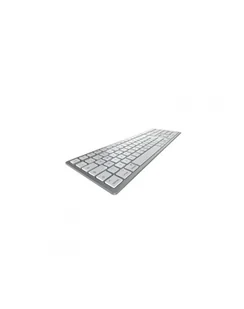 Cherry KW 9100 SLIM Srebrny JK9110US1 US-ENGLISH - Klawiatury - miniaturka - grafika 1