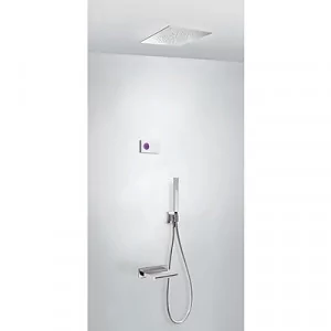 Tres 9286315 9286315 ESPACIO Podtynkowy termostatyczny elektroniczny zestaw nawannowy SHOWER - Akcesoria hydrauliczne - miniaturka - grafika 1