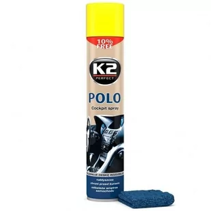 K2 POLO COCKPIT 750 CYTRYNA nabłyszcza, chroni deskę rozdzielczą - 750ml - Kosmetyki samochodowe - miniaturka - grafika 1