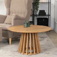 Ławy i stoliki kawowe - Mebel Elite Stolik Kawowy HARPER MAX 80 cm Dąb Nowoczesny Loft - miniaturka - grafika 1