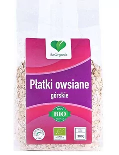 Płatki owsiane górskie EKO BeOrganic 300 g - Płatki śniadaniowe i musli - miniaturka - grafika 1