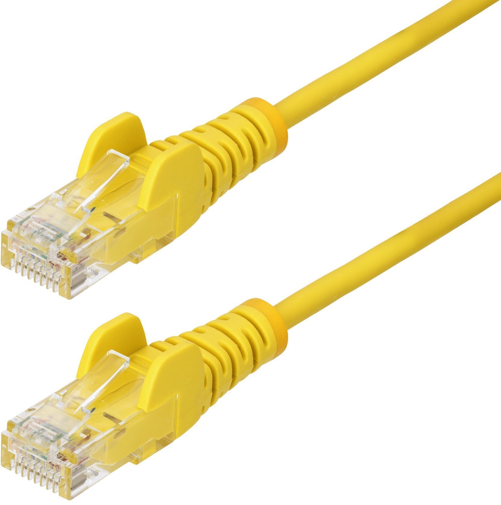 StarTech N6PAT150CMYLS kabel sieciowy Żółty 1,5 m Cat6 U/UTP UTP