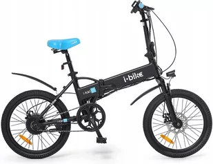 I-Bike I-Fold 21 Czarny - Rowery elektryczne - miniaturka - grafika 1