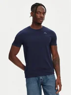 Koszulki męskie - Robe di Kappa T-Shirt Luc 611187W Granatowy Regular Fit - miniaturka - grafika 1