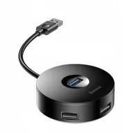 Huby USB - Baseus Adapter BASEUS Round Box HUB Adapter - miniaturka - grafika 1