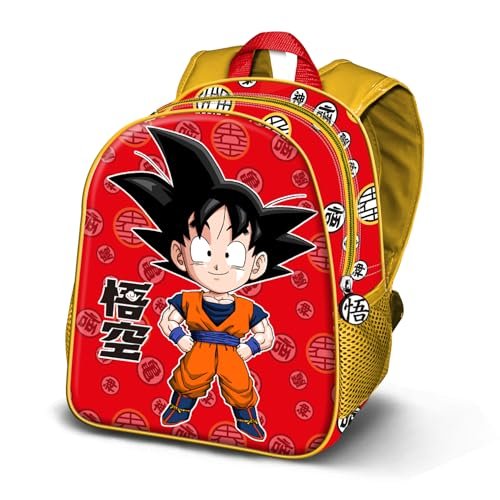 Dragon Ball Kintoun-Plecak Basic, Czerwony, 31 x 39 cm, Pojemność 18,2 L