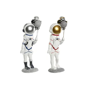 Figurka Dekoracyjna Home ESPRIT Niebieski Biały Czerwony Kobieta Astronauta 16 x 12 x 41 cm (2 Sztuk) - Figurki dekoracyjne - miniaturka - grafika 1