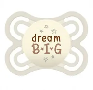Smoczki uspokajające - Smoczka dla dzieci Mam Baby Dummy Original Nighttime 6+ Silicone Neutral - miniaturka - grafika 1