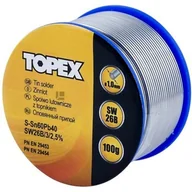 Akcesoria do lutowania - Topex Stop lutowniczy, 1mm, do elektroniki, 100g, , 44E514 - miniaturka - grafika 1