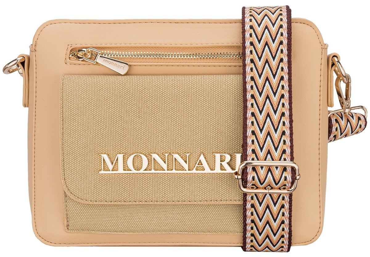 Torebka LISTONOSZKA MONNARI Aztecki Pasek ŻÓŁTA