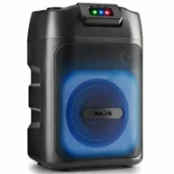 Głośniki przenośne - Głośnik Bluetooth Przenośny NGS WILDCLUB Czarny - miniaturka - grafika 1