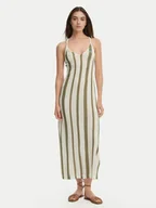 Sukienki - Roxy Sukienka plażowa Nalu Sunset ERJX603502 Biały Regular Fit - miniaturka - grafika 1